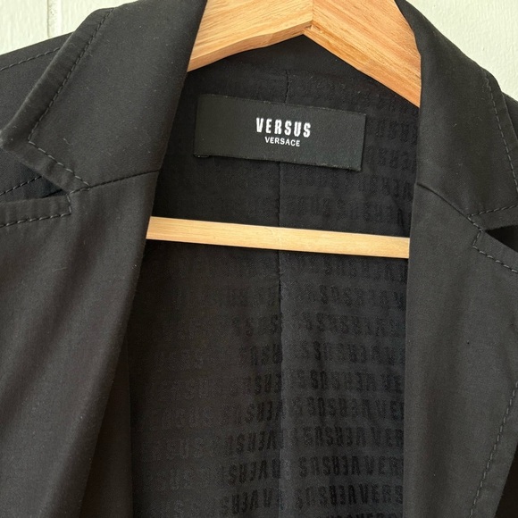 Versus Versace Trench Donna Tessuto Coat 38 - Picture 6 of 9